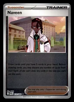 Naveen 079/088 Uncommon Perfect Order Pokemon Reverse Holo Near Mint - Image 1
