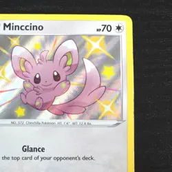 Minccino SV093/SV122 Shiny Holo Rare Shining Fates Shiny Vault Pokemon Card NM/M - Image 4