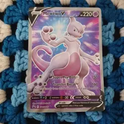 POKEMON MEWTWO V SWSH229 HOLO SWORD & SHIELD PROMO NM - Image 3