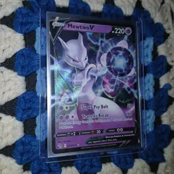 Mewtwo V 030/078 - Holo Pokemon GO - V Rare NM - Image 1