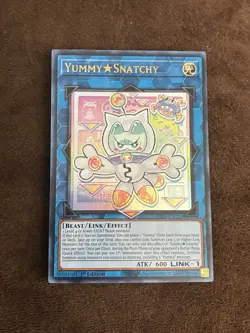 Yu-Gi-Oh! Yummy Snatchy - JUSH-EN022 - Ultra Rare - NEAR MINT! - Image 1