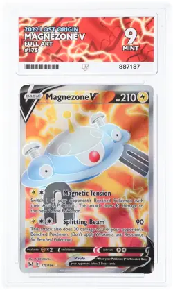 ACE 9 Magnezone V 175/196 2022 Lost Origin Full Art Pokemon TCG - Image 1