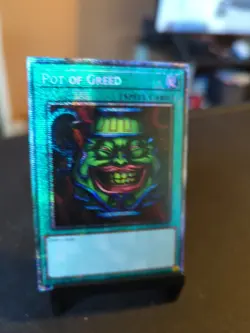 Yu-Gi-Oh! TCG Pot of Greed MP25-EN050 1st Edition Starlight Rare NM - Image 2