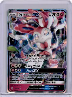 Pokemon Sylveon GX Ultra Rare SM - Guardians Rising 92/145 NM - Image 1