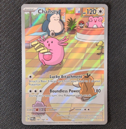 The Pokemon Company Chansey 187/167 SV06 Twilight Masquerade IR Holo ENG HP120 - Image 1