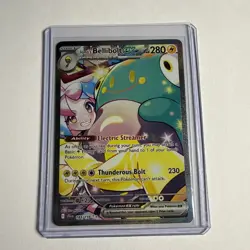 Iono's Bellibolt ex 183/159 Sv09: Journey Together Pokemon SIR NM - Image 1
