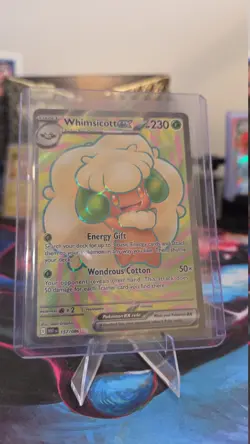 Pokemon Whimsicott ex 157/86 White Flare Ultra Rare NM Near Mint TCG - Image 1