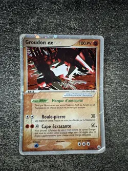 GROUDON EX - POKEMON 93/101 EX LEGENDES OUBLIEES FR - Image 1