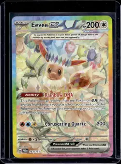 Pokemon SV: Prismatic Evolutions Eevee ex 167/131 - Image 1