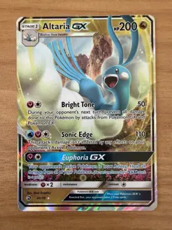Altaria GX 41/70 Pokemon Dragon Majesty Near Mint NM - Image 1