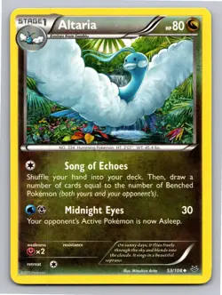 Altaria 53/108 Uncommon Roaring Skies Pokemon Near Mint - Image 1