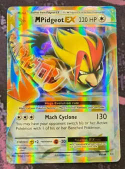 Pokemon: XY - Evolutions: Holofoil M Pidgeot EX: Lightly Played Condition - Image 1