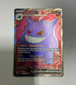 Gengar ex Holo Ultra Rare SV05: Temporal Forces 193/162 Pokemon Tcg *MINT* - Image 1