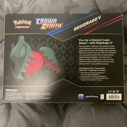 Pokemon TCG Crown Zenith Regidrago V Collection Box - Image 2