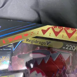 Pokemon TCG Crown Zenith Regidrago V Collection Box - Image 4