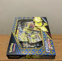 Pokemon TCG Sword & Shield Crown Zenith Regieleki V Collection Sealed Box - Image 3