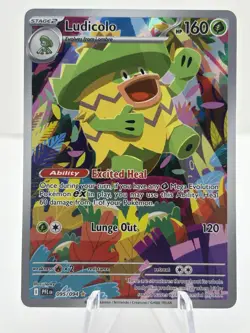 Ludicolo 095/094 Illustration Rare Phantasmal Flames Pokemon - Image 1