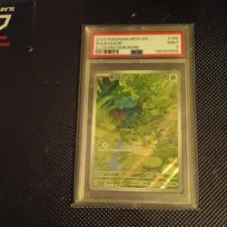 🔥2023 POKEMON MEW EN-151 ILLUSTRATION RARE #166 BULBASAUR PSA 9! MINT!🔥 - Image 2