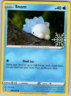 Yuka Morii -Snom (Holiday Calendar) 084/264 Holo Pokemon NM - Image 1