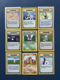 Pokemon Base Set Trainer Lot including Dugtrio !Vintage Some Shadowless! - Image 2
