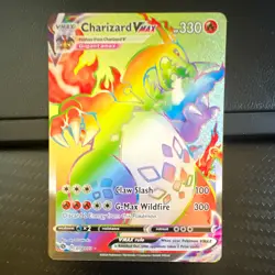 The Pokemon Company Pokemon TCG Charizard VMAX 074/073 Secret Rare Holo - Image 1
