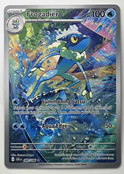 Pokemon TCG Frogadier 089/086 Rare Full Art Holo ENG - Image 1