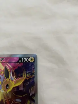 Jolteon V SWSH183 Full Art Holo Pokemon Card NM - Image 2