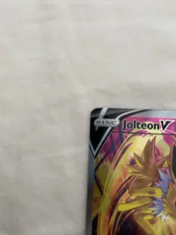 Jolteon V SWSH183 Full Art Holo Pokemon Card NM - Image 5