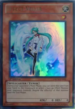 Moderately Played Effect Veiler - DREV-EN002 - Ultra Rare - 1st Edition - YuGiOh - Image 1