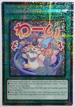 Yugioh Purrely Pretty Memory RA05-EN120 Starlight Rare 1st Edition - Image 1