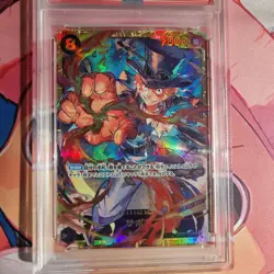 One Piece Card Sabo PSA 10 Graded Op07 500 Years In The Future #118 Japanese - Image 2