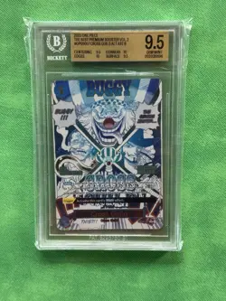 2025 One Piece PRB02 The Best English Cross Guild Alternate Art OP09-057 BGS 9.5 - Image 1