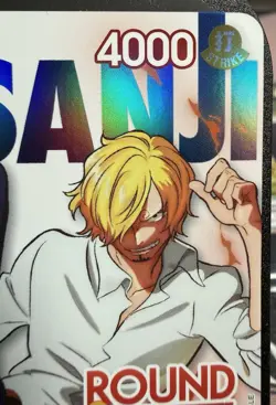 Round 1 One Piece Sanji OP15-047 English Promo. See Description - Image 4
