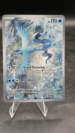 2025 POKEMON JOURNEY TOGETHER #161/159 ARTICUNO ILLUSTRATION RARE-A31 - Image 1