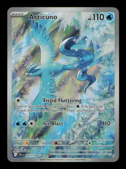 Pokemon Card Articuno 161/159 Journey Together JTG Holo Illustration Rare 2025 - Image 1