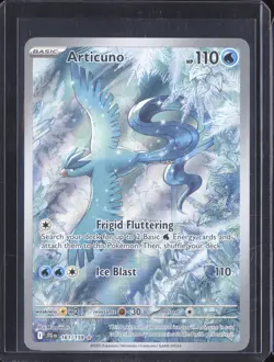 2025 Pokemon Journey Together 161/159 Articuno Illustration Rare - Image 1