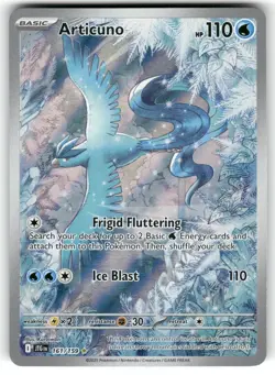 Articuno 161/159 Illustration Rare Journey Together Pokemon Holo Near Mint - Image 1