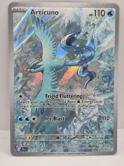 Pokemon Articuno 161/159 Journey Together Illustration Rare Holo Near Mint - Image 1