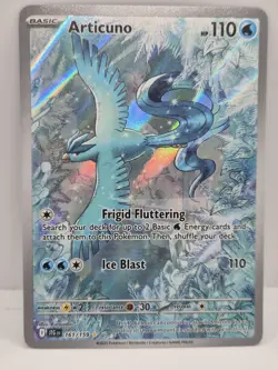Pokemon Articuno 161/159 Journey Together Illustration Rare Holo Near Mint - Image 2