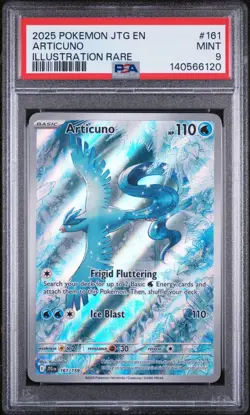 Articuno 161/159 Illustration Rare Jtg En-journey Together Pokemon PSA 9 - Image 1