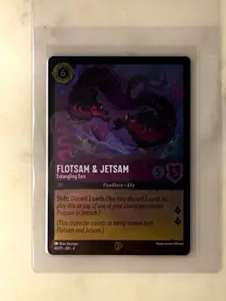 Disney Lorcana TCG Flotsam & Jetsam - Entangling Eels 40/P1 Promo Foil EN - Image 1