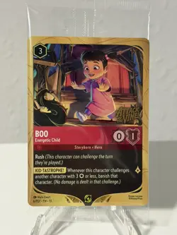 Disney Lorcana Boo Energetic Child Promo Attack Of The Vine 6/PD1 NM/M - Image 1