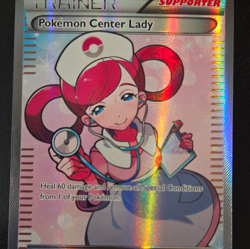 Pokemon Center Lady 105/106 Flashfire Full Art Holo Ultra Rare English 2014 - Image 1