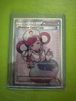 Pokemon Center Lady Full Art 105/106 Near Mint/Excellent Condition - Image 1