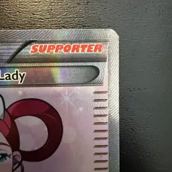 Pokemon Center Lady Ultra Rare Full Art Holo English XY Flashfire 105/106 - Image 3