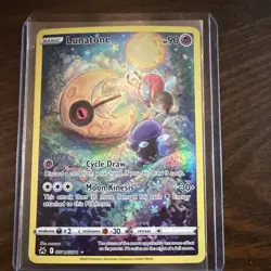 The Pokemon Company Lunatone GG11/GG70 Crown Zenith GG Ultra Rare Holo EN HP90 - Image 1