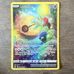 The Pokemon Company Crown Zenith Lunatone GG11/GG70 Holo Ultra EN 90 HP - Image 1
