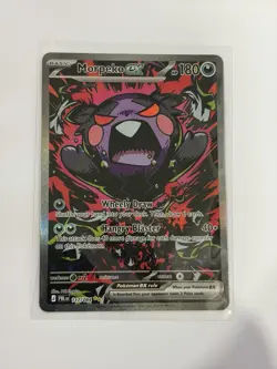 Morpeko ex 117/084 SIR Pitch Black Pokemon TCG NM/M - Image 1