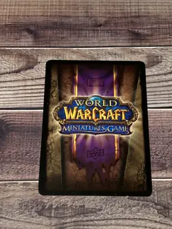 Call Fury Hunter World of Warcraft Miniatures WoW Card 2008 Upper Deck - Image 2
