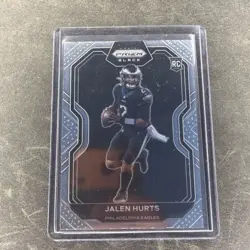 2020 Panini Chronicles - Prizm Black Jalen Hurts #PB-19 Base (RC) - Image 1